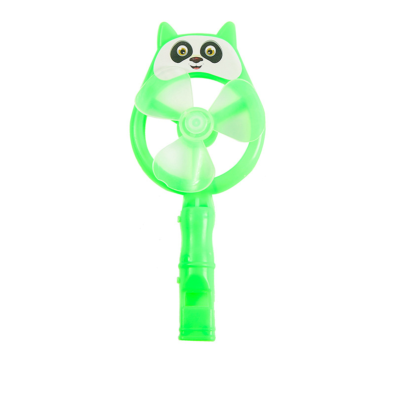 Children's cheering props, big windmill whistles, candy-colored nostalgic toys, panda-colored windmills, kindergarten gifts Item Picture
