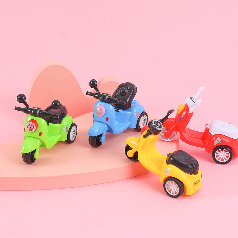 Children's toy cars, mini inertial small cars, simulation boys' motorcycles, street stall supplies, wholesale of Hui Li small motorcycles Application Scenario