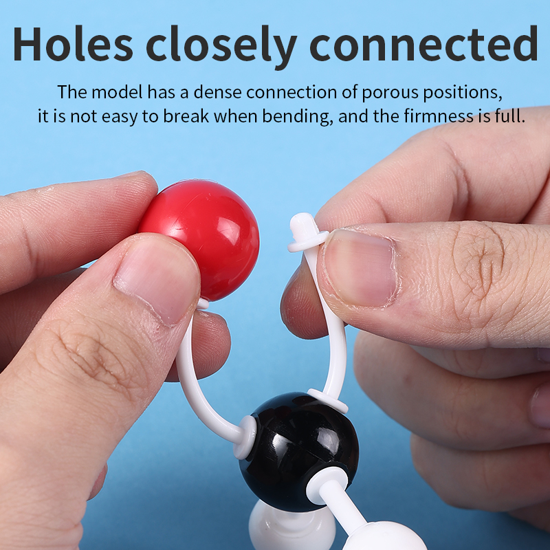 Molecular ball model for teaching demonstration of organic element proportion in junior and senior high school chemistry molecular structure model experiments Application Scenario