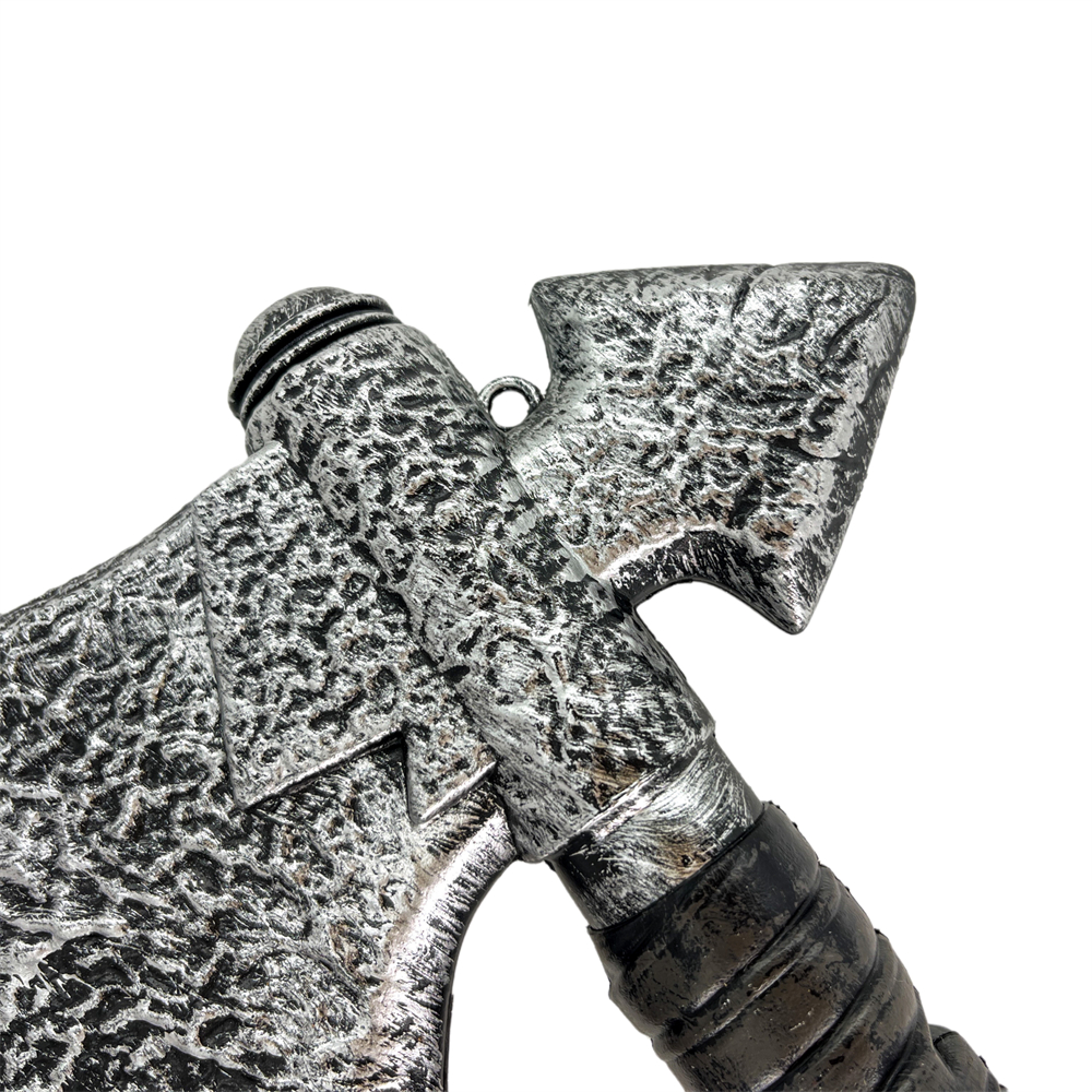Halloween props: Devil Battle Axe, prank props, axe model toys, powerful plastic festival props, safe Application Scenario