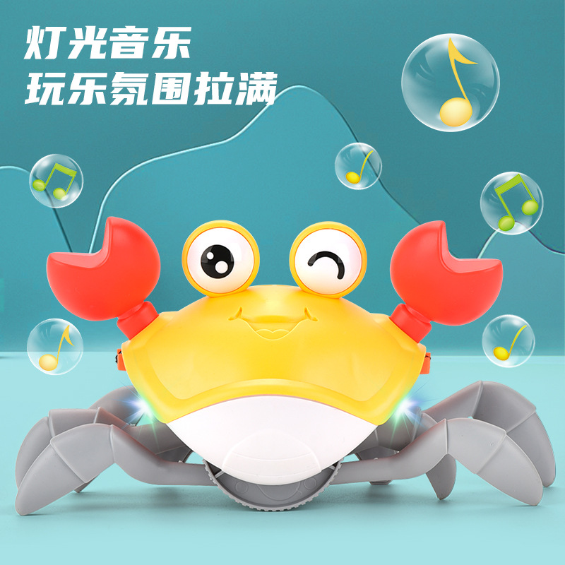 Children's automatic electric sensor crab toy simulation can move and crawl. It is suitable for early education and intelligence development of boys, girls, babies and children Application Scenario
