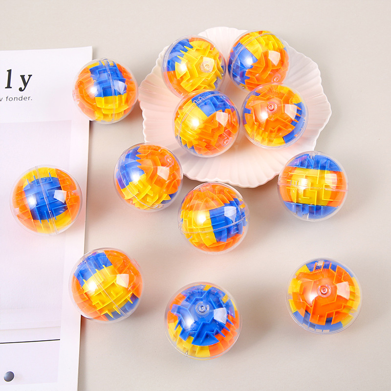 3D Rubik's Cube, maze ball, intelligence maze ball, educational toys wholesale, children's toys, kindergarten gifts details Picture