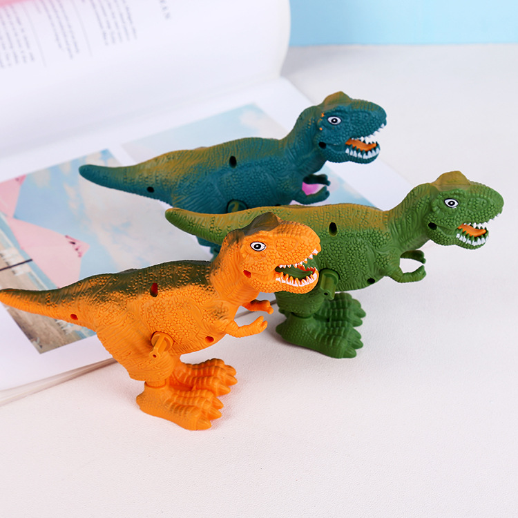 Winding toys, plastic jumping dinosaurs, children's toys, kindergarten prizes, small gifts, Children's Day presents on June 1st Application Scenario