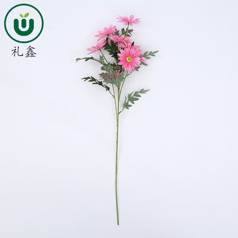 New Daisy bouquets, simulated Dutch chrysanthemums, plastic living room decoration, chamomile country-style photography decoration props, simulated flowers, simulated flowers, simulated flowers Item Picture