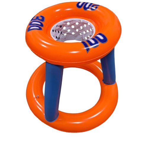 Cross-border best-selling thickened PVC inflatable basketball stand, outdoor water sports shooting game, ring-toss interactive game Item Picture