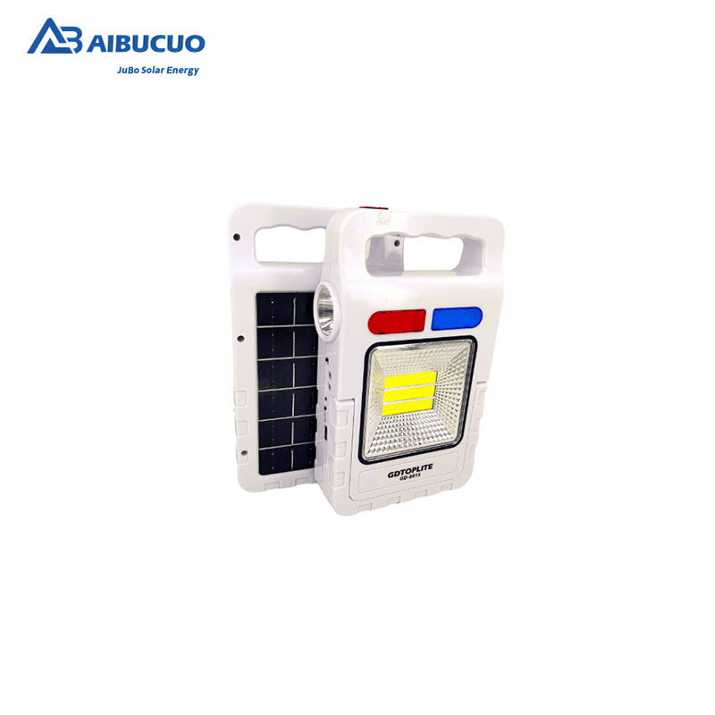 AIBUCUO JB-8018 Solar lamp, household suspended spotlight, outdoor solar system lamp, vertical charging AIBUCUO Application Scenario