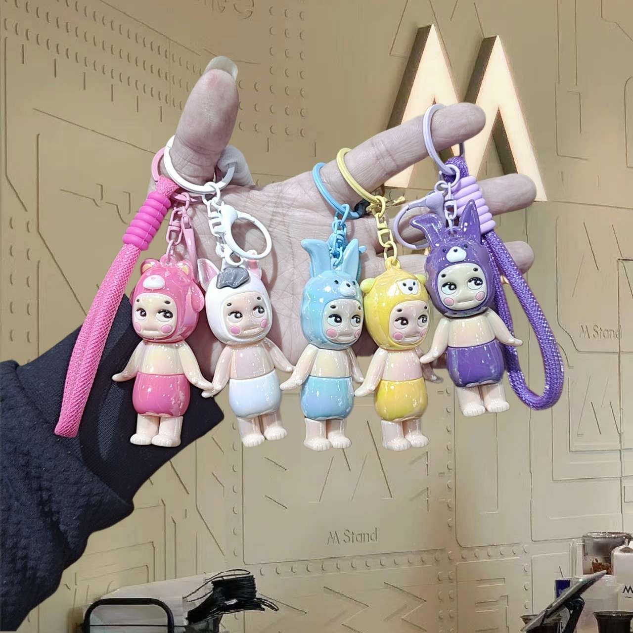 pvc公仔钥匙扣，公仔，益智玩具公仔，毛绒娃娃