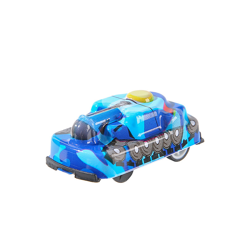 Mini rebound car, PVC tank, rebound car, small gifts, toys, capsules, gashapon, kindergarten gifts and promotional items Item Picture