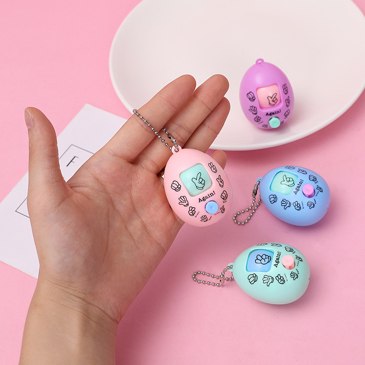 Douyin rock-paper-scissors game eggs, rock-paper-scissors game eggs, rock-paper-scissors keychains, pendants, and gashapon toys are available for wholesale from manufacturers Specification drawing