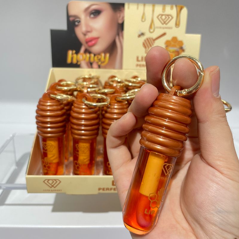  蜂蜜变色唇油 Honey Magic Lip Oil上嘴滋润 change color Lip Oil 工厂店铺直销 