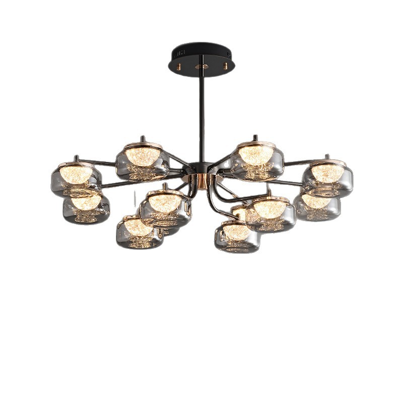 【 Candy Jar 】 Simple and modern living room chandelier designer, new room bedroom chandelier, high-end hall main light Specification image