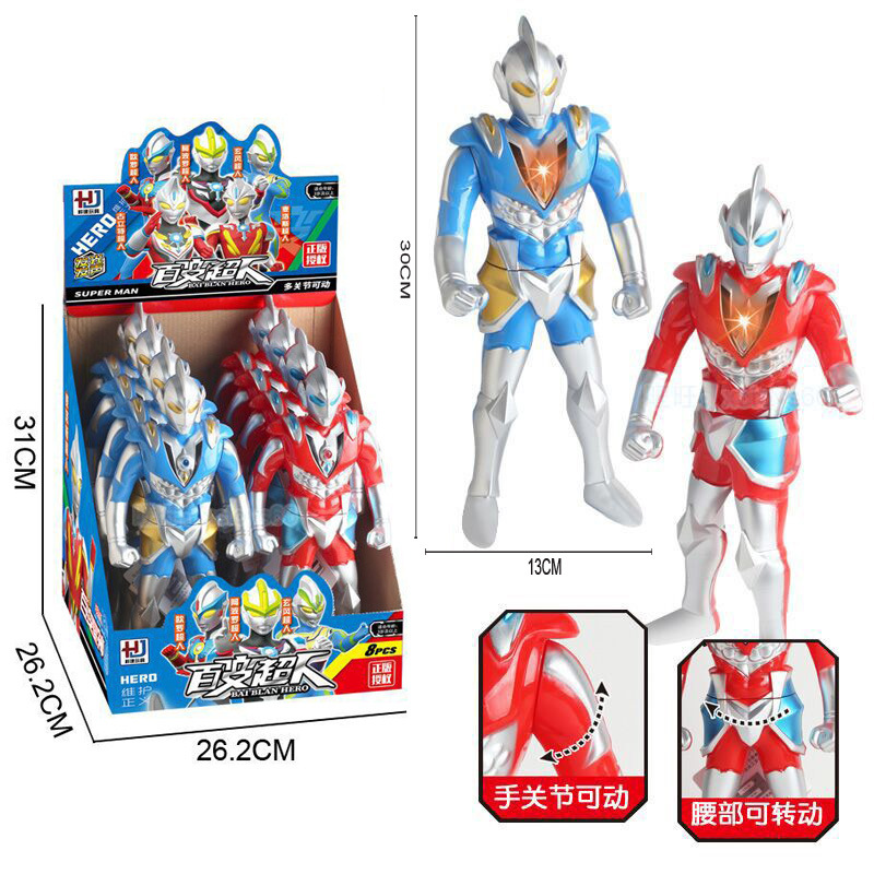 Free shipping of versatile Superman hero figurines, weapons, monster boys, children's toy sets, wholesale from the original manufacturer Item Picture