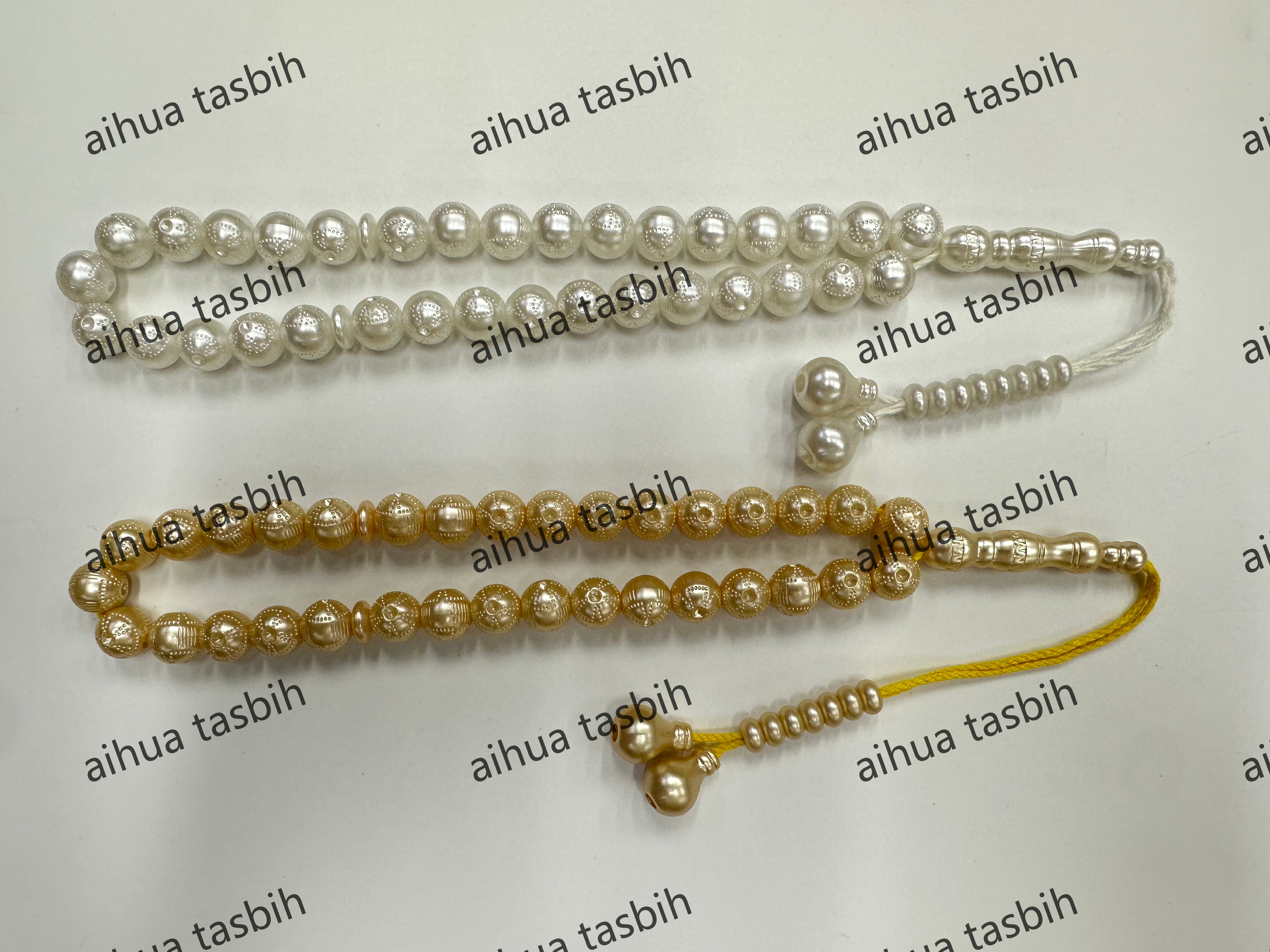 穆斯林念珠 TASBIH/ROSARY 亚克力 仿珍珠系列 Z2-120MH
