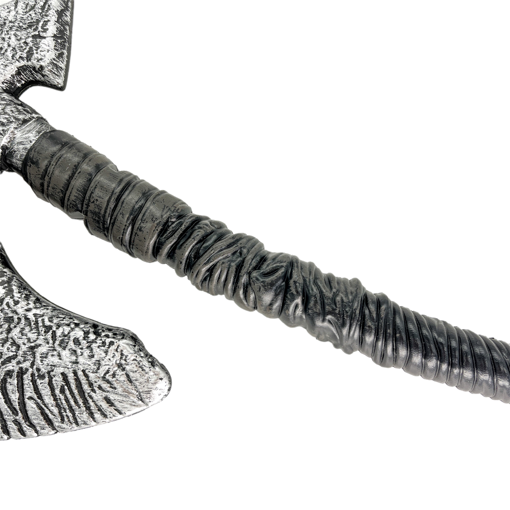 Halloween props: Devil Battle Axe, prank props, axe model toys, powerful plastic festival props, safe Item Picture