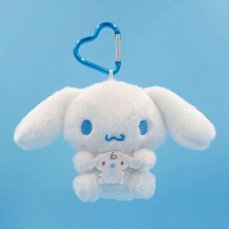 Sanrio plush toy figurines, Melody dolls, cute backpack chains, pendants, bag buckles, plush toys detail image 3