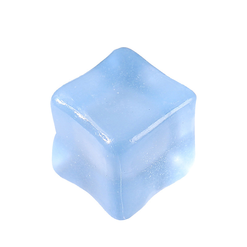 Acrylic luminous ice cubes, handcrafted material, jelly, colorful DIY jewelry accessories, spring chanel-style simulated ice grains Item Picture