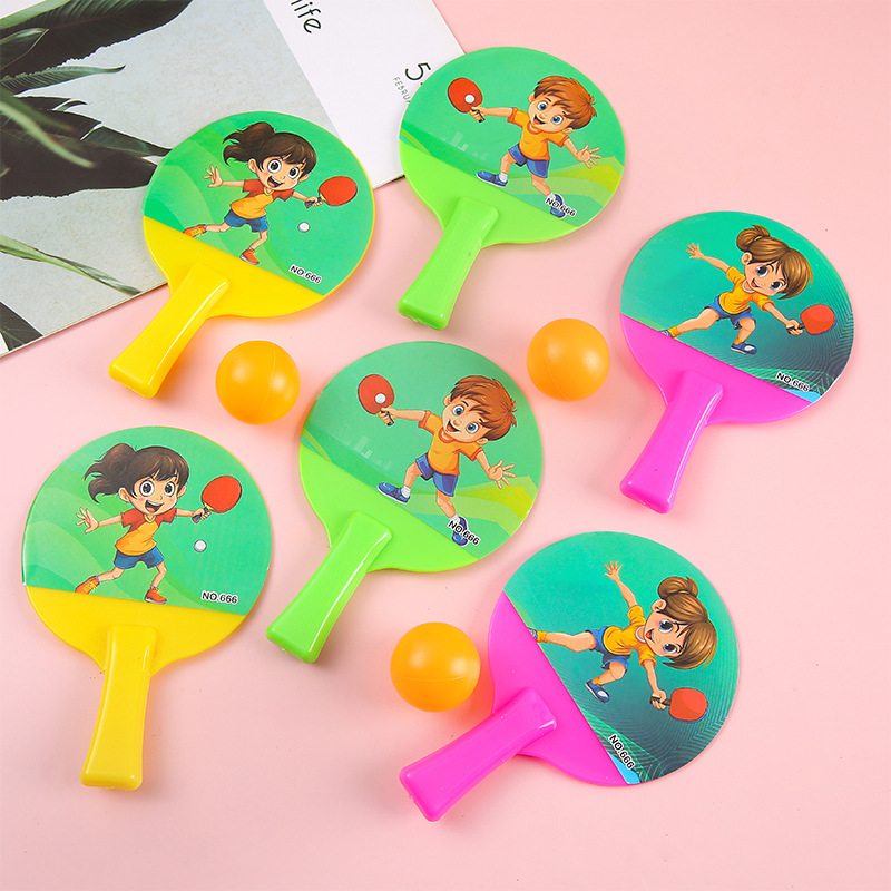 Table tennis racket sets, outdoor sports training, children's and students' sports goods, night market stalls, children's toys Application Scenario