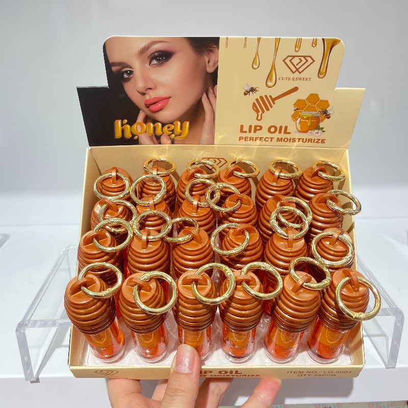 Honey Magic Lip Oil Moisturizes on the mouth change color Lip Oil Factory Store Direct sales pic 4
