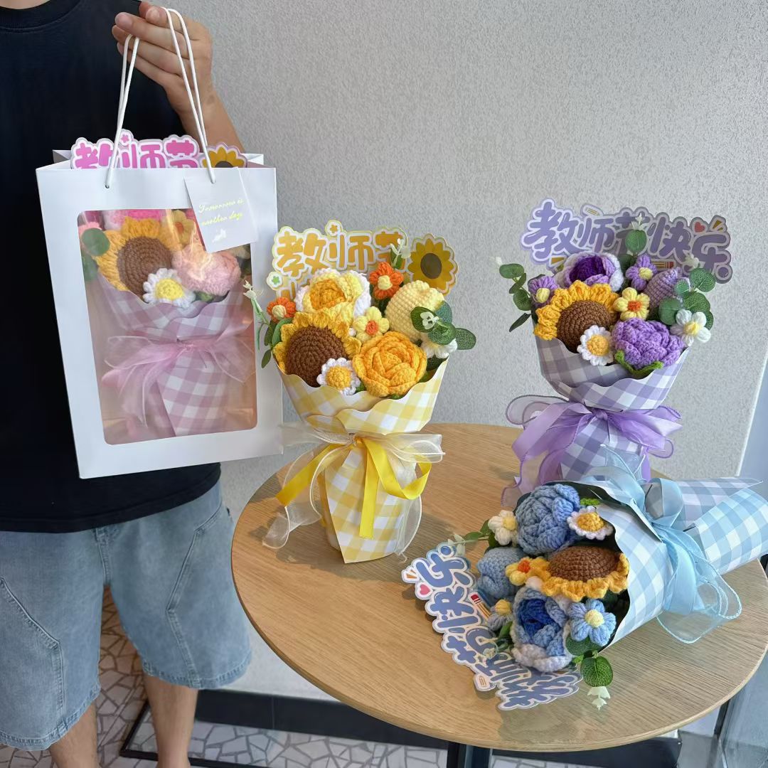 家饰仿真花束塑料花pu假花装饰人造花艺品室内摆件详情图5