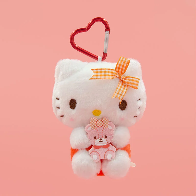 Sanrio plush toy figurines, Melody dolls, cute backpack chains, pendants, bag buckles, plush toys detail image 2