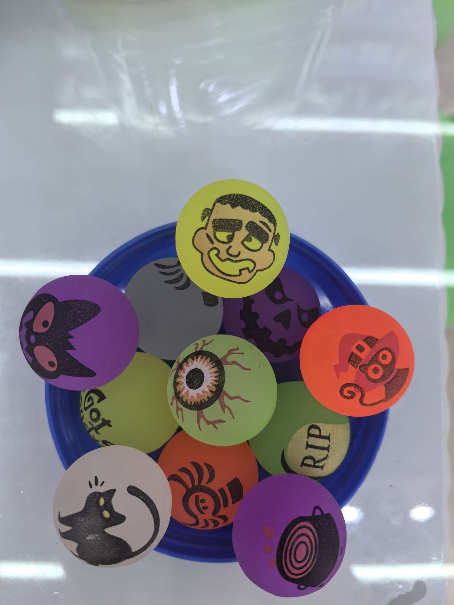 印刷弹力球，勿拍，看样儿童跳跳球儿童玩具跳跳球