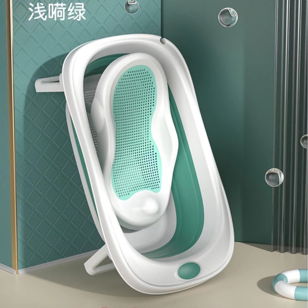 婴儿浴盆实物图