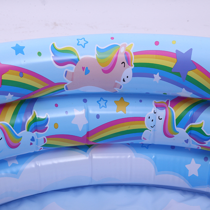 Creative children's air cushion home swimming pool, adult children, kids, baby inflatable play pool manufacturer wholesale details Picture