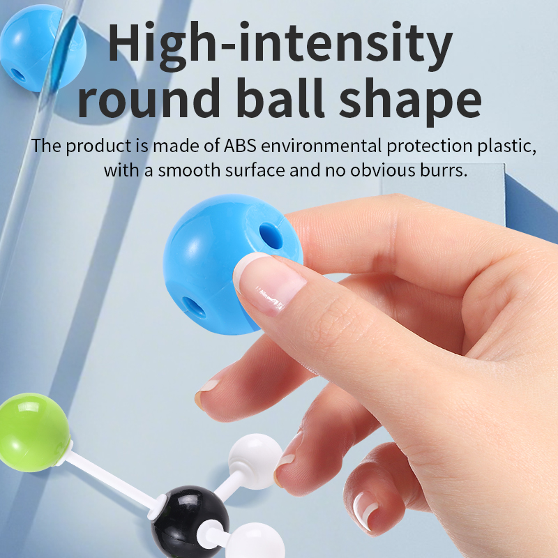 Molecular ball model for teaching demonstration of organic element proportion in junior and senior high school chemistry molecular structure model experiments Item Picture