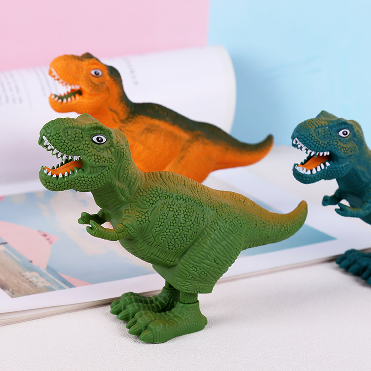 Winding toys, plastic jumping dinosaurs, children's toys, kindergarten prizes, small gifts, Children's Day presents on June 1st Specification drawing