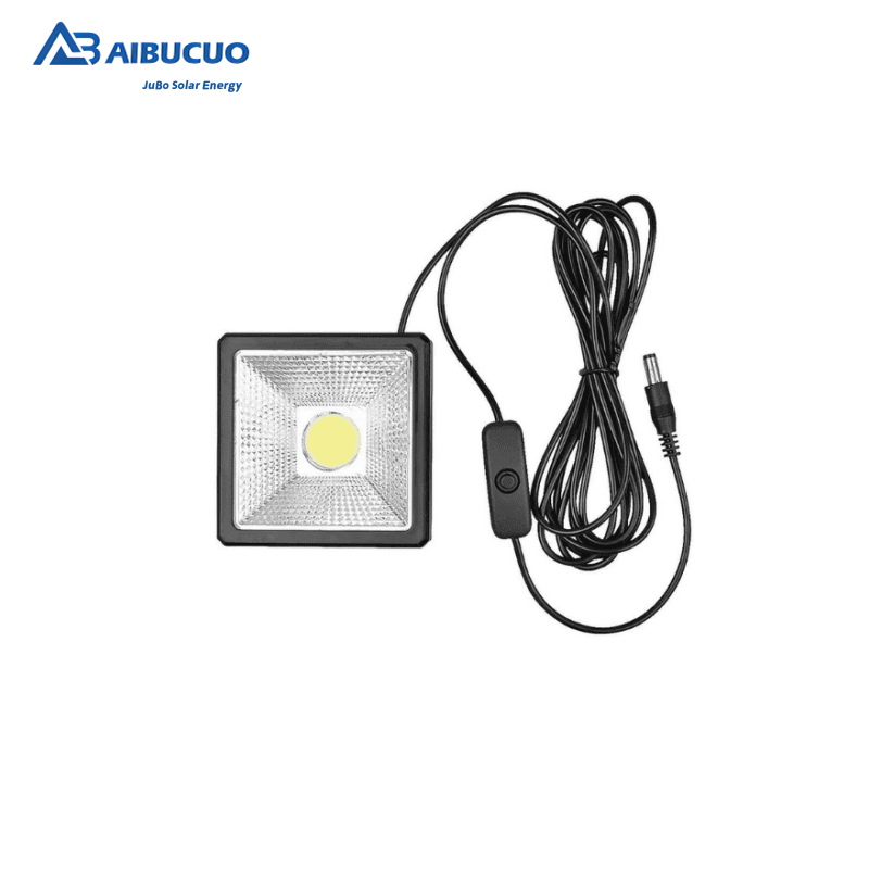 AIBUCUO JB-8011 8012 Solar lamp, household suspended spotlight, outdoor solar system lamp, vertical charging ABS shell lighting lamp Application Scenario