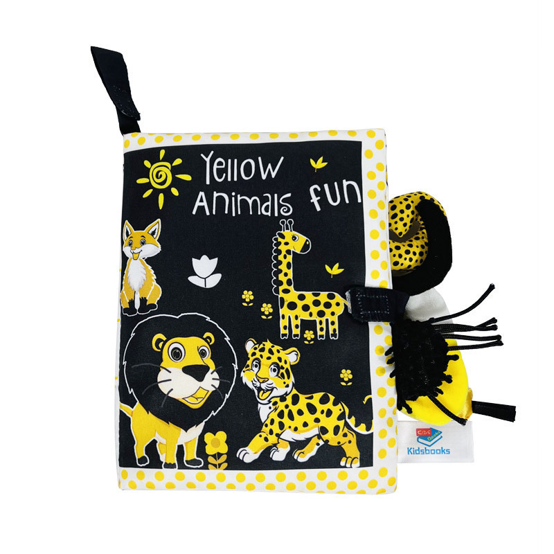 Children's tail cloth books, tear-resistant paper, baby cloth books, infant enlightenment early education toys, cognitive cloth books in stock Application Scenario