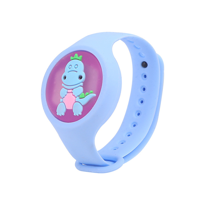 Douyin's same style flash mosquito repellent wristband cartoon Summer release mosquito repellent watch children's mosquito repellent buckle Yiwu Toy Night Market Item Picture
