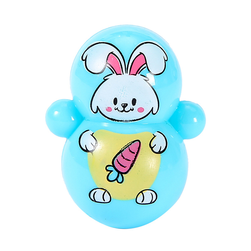 A popular mini cartoon untoppleable doll, Dingdang Cat, a traditional educational toy, and a cute blue fat robot cat gift Item Picture