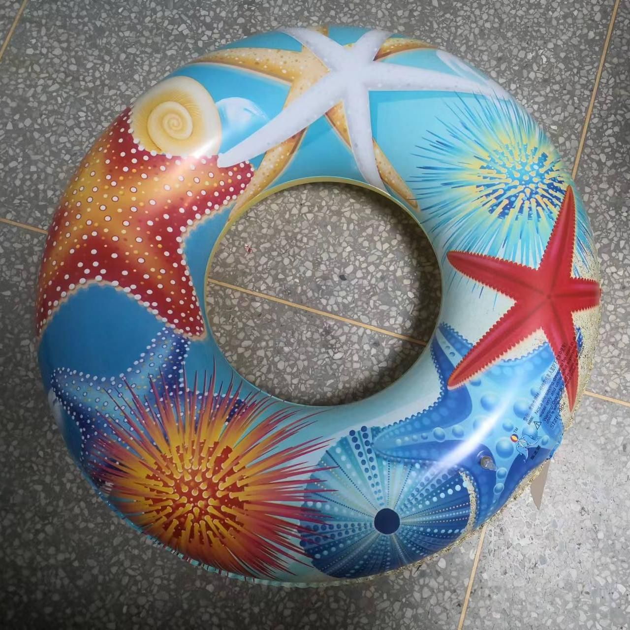 50-90 factory wholesale children's swimming rings, inflatable cartoon swimming rings, adult models, cross-border animal armpit swimming rings Application Scenario