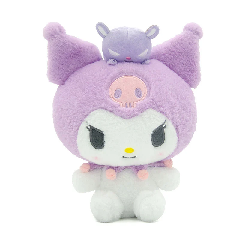 Sanrio plush toy figurines, Melody dolls, cute backpack chains, pendants, bag buckles, plush toys detail image 7