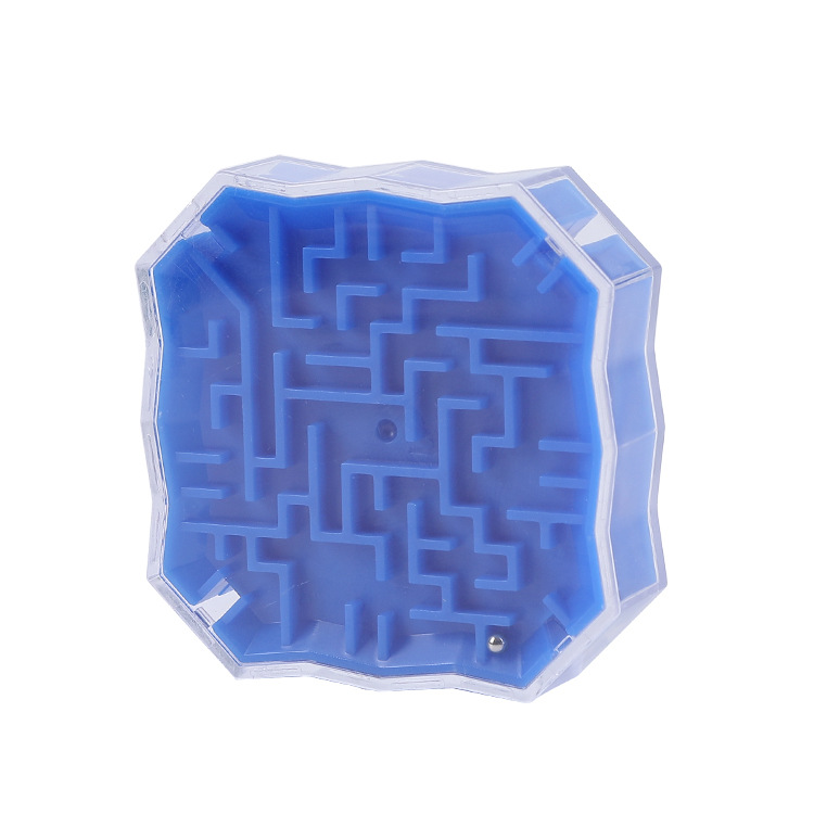 Children's intelligence and early education toys, transparent 3d walking beads, three-dimensional maze marbles, adult intelligence and stress-relieving Rubik's Cube toys Item Picture