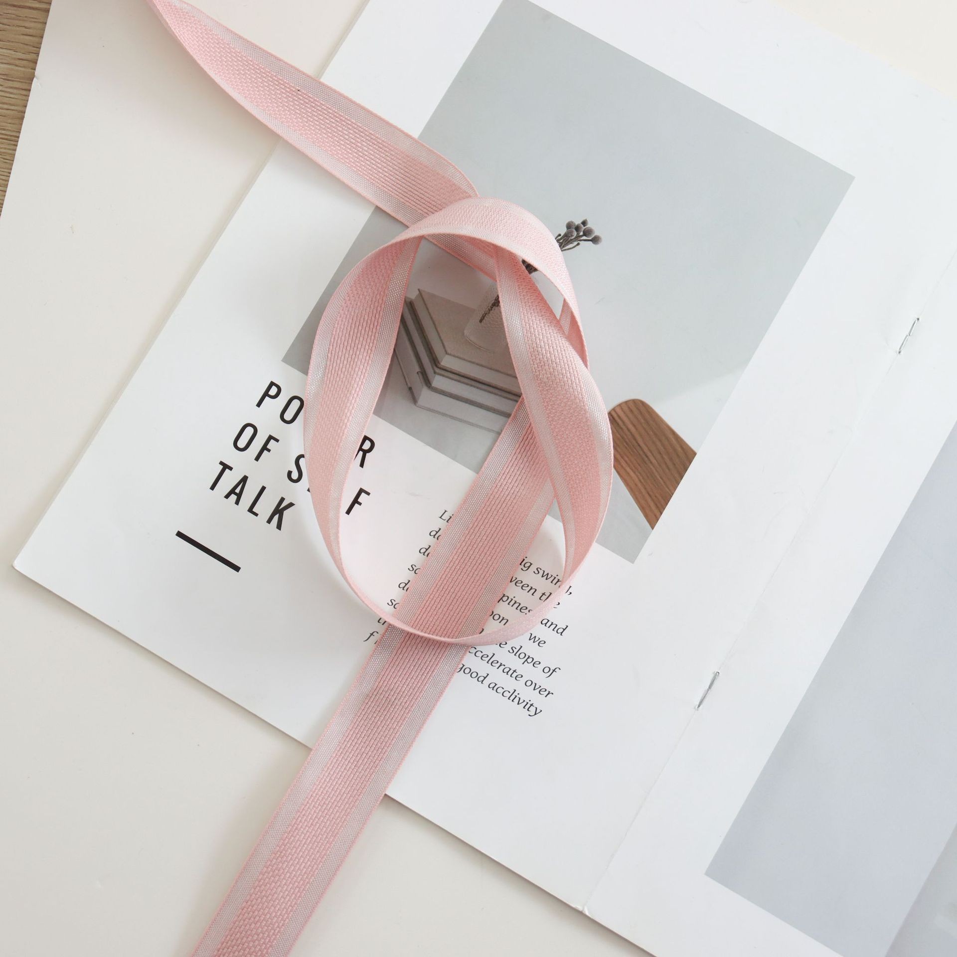 Nt585- Jianjian Fashion Clothing Accessories Cotton And Double-Sided Scallion Thread Tape Item Picture