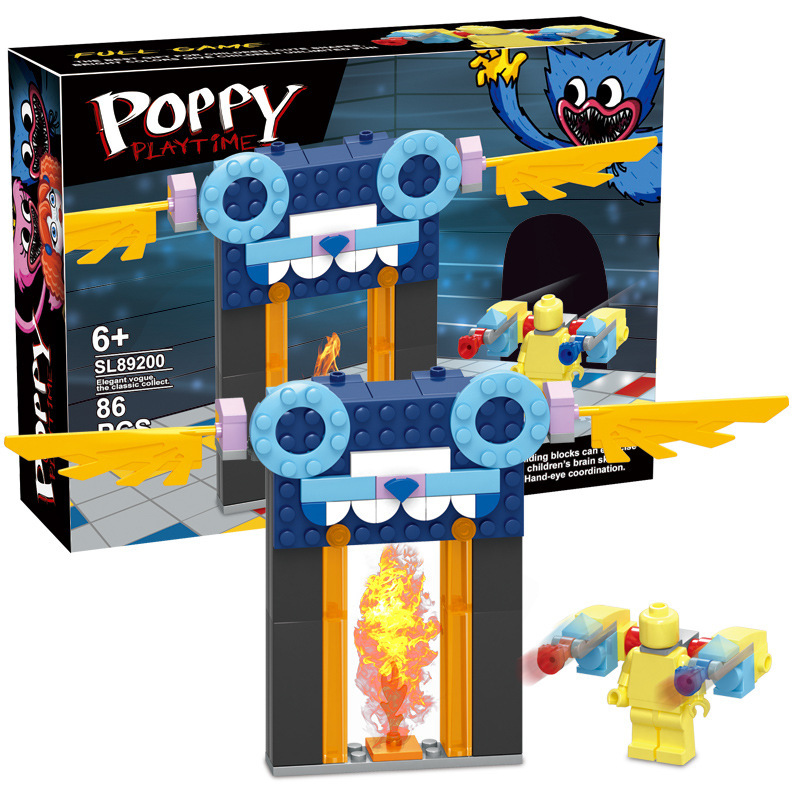 Children's toy assembly, Bobby game time, building block minifigures, boy and girl gifts, cross-border foreign trade Specification drawing