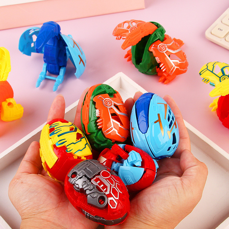Boys' toys, transformed dinosaur egg toys, children's small toys, street stall gifts, primary school and kindergarten toys full figure