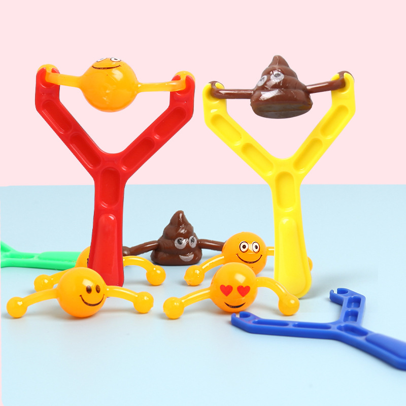 Creative children's toys, stress-relieving detachable slingshot, eco-friendly materials, prank night market stalls, wholesale of new and unique toys Specification drawing