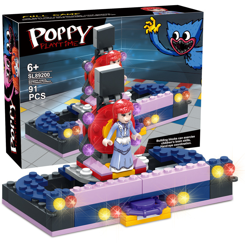 Children's toy assembly, Bobby game time, building block minifigures, boy and girl gifts, cross-border foreign trade Application Scenario