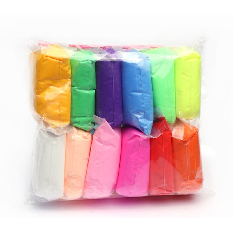 Customized art material package: 5g colored clay, 10g space clay, 50g, 100g packaging, children's ultra-light clay wholesale Specification drawing