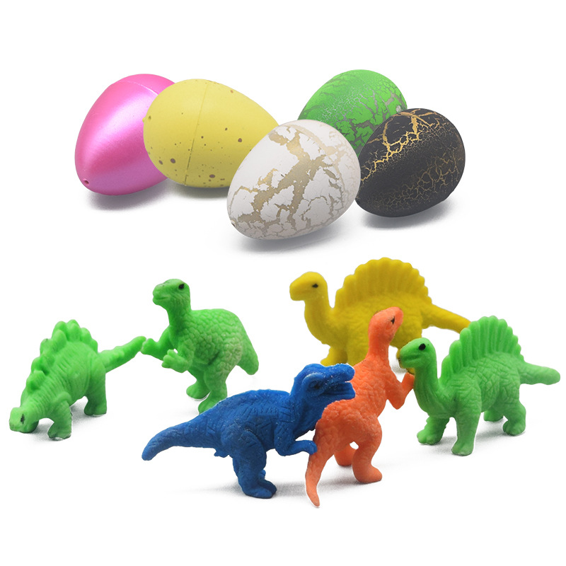 Simulation model, fun dinosaur egg wholesale, new children's toys, large dinosaur egg soaked in water for hatching Specification drawing