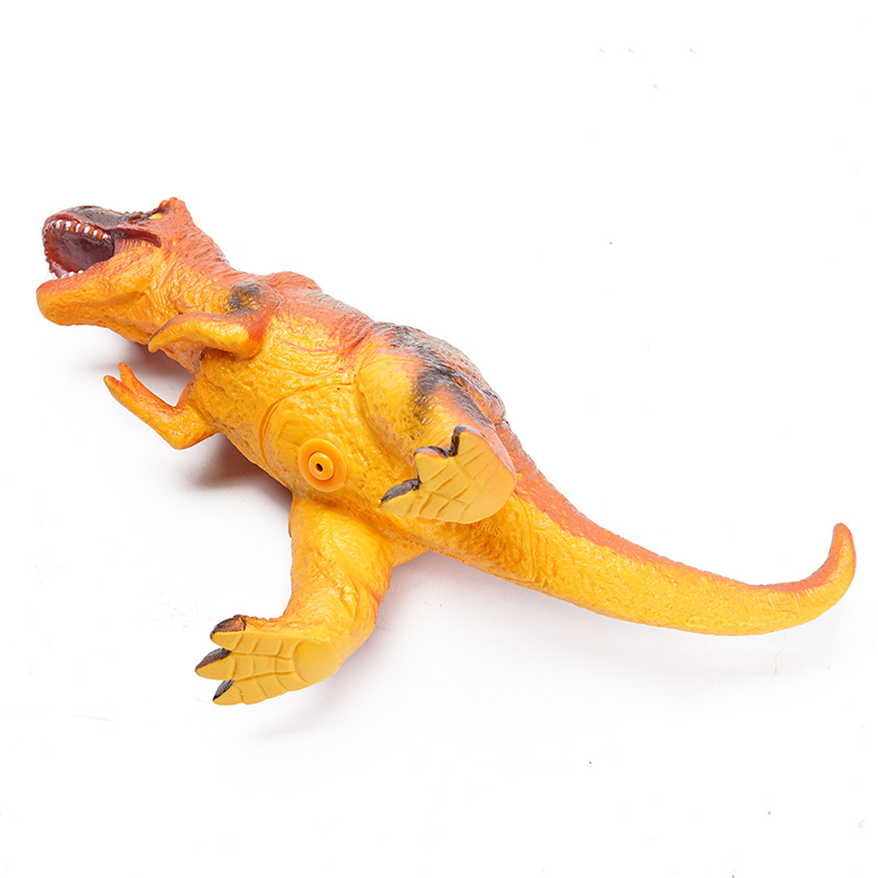 Amazon's new dinosaur simulation children's creative toy IC speaker can sound a soft rubber dinosaur model toy Application Scenario