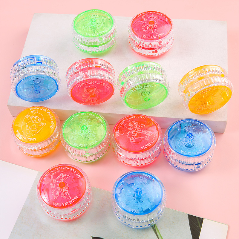 Luminous yo-yo string yo-yo, youyou ball string yo-yo, educational children's toys manufacturer wholesale full figure