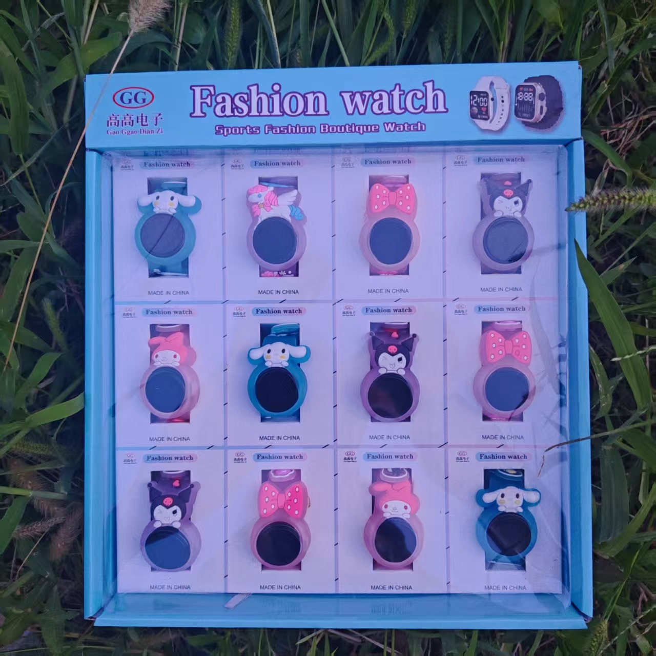 Wholesale of electronic watches, LED white lettered watches, touch screen cartoon student watches from manufacturers