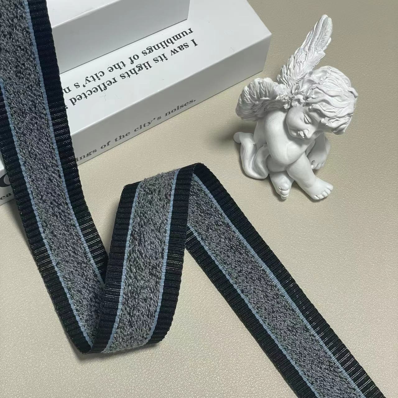 Hl99- Jianjian Fashion Clothing Accessories Cotton And Linen Interlaced Ribbons Item Picture