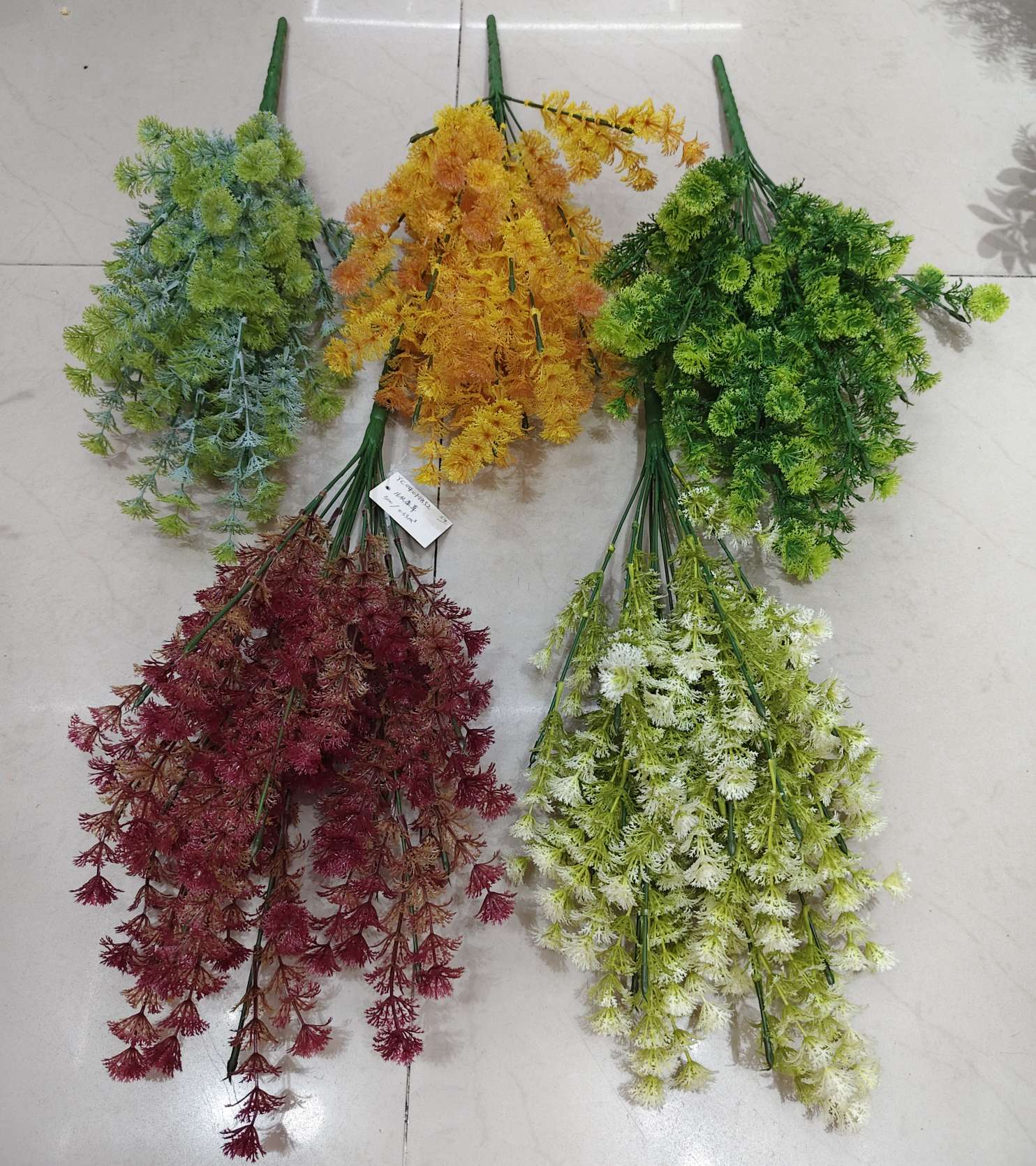 仿真工艺品礼品蝴蝶兰花瓣干花摆设地瓜叶仿真花剑兰装饰品