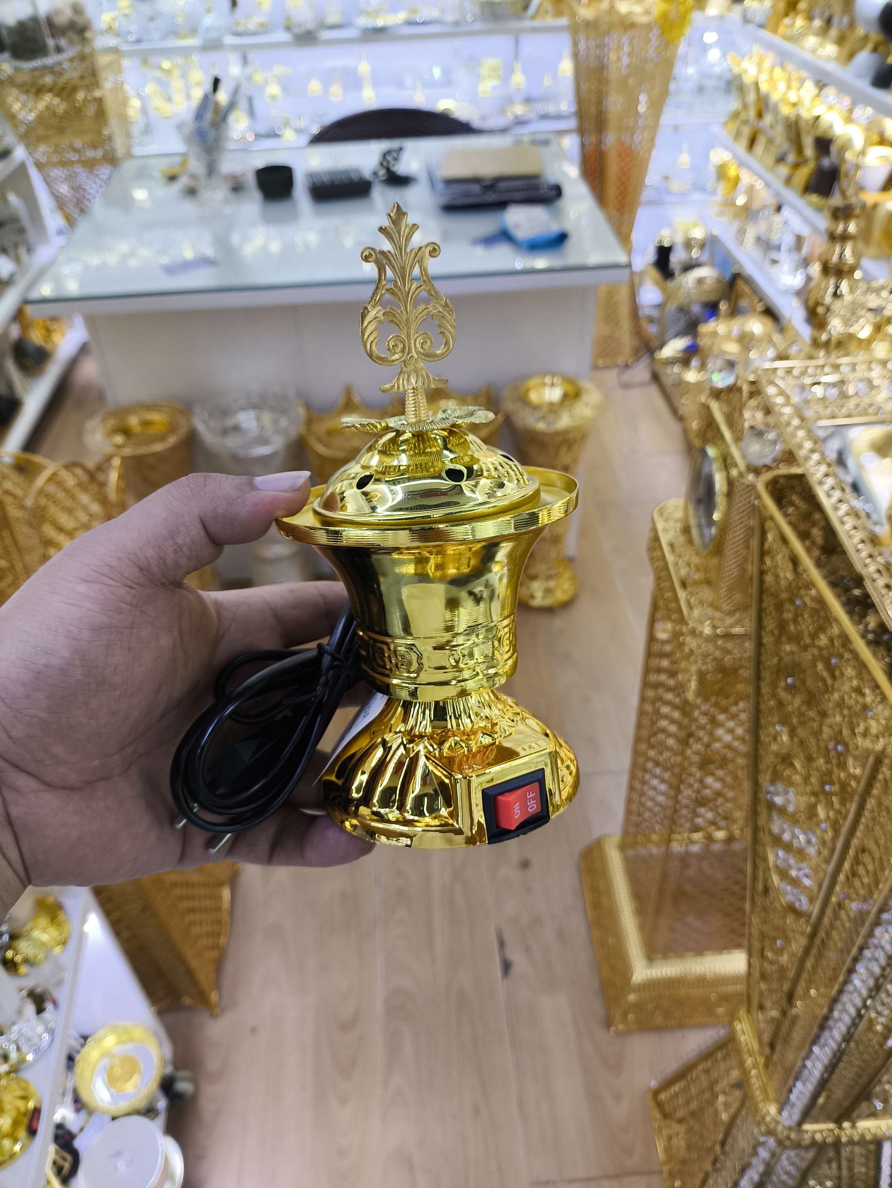 工艺品装饰器皿电镀多肉塑料花盘实木果盒微观景观摆件铁线工艺品详情图6