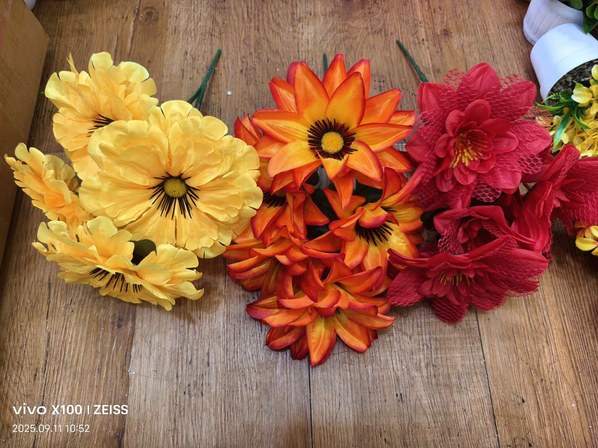 仿真工艺品礼品蝴蝶兰地瓜叶干花摆设仿真花瓣仿真花剑兰装饰品详情图4